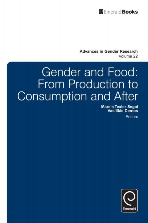 Cover image for book Gender and Food