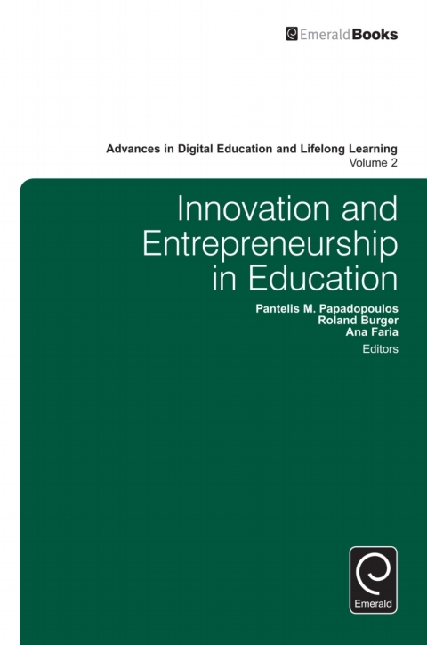 Cover image for book Innovation and Entrepreneurship in Education
