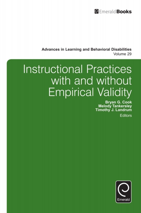 Cover image for book Instructional Practices with and without Empirical Validity