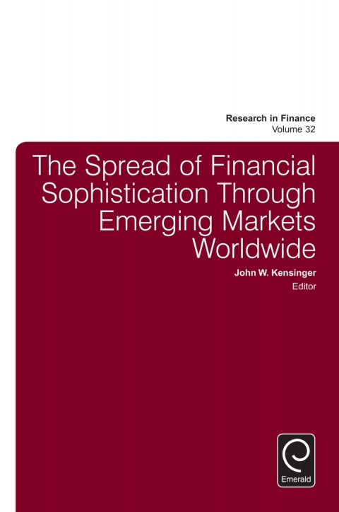 Cover image for book The Spread of Financial Sophistication Through Emerging Markets Worldwide