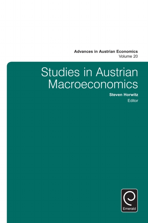 Cover image for book Studies in Austrian Macroeconomics