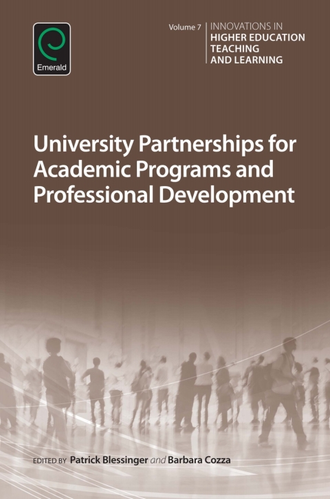 Cover image for book University Partnerships for Academic Programs and Professional Development