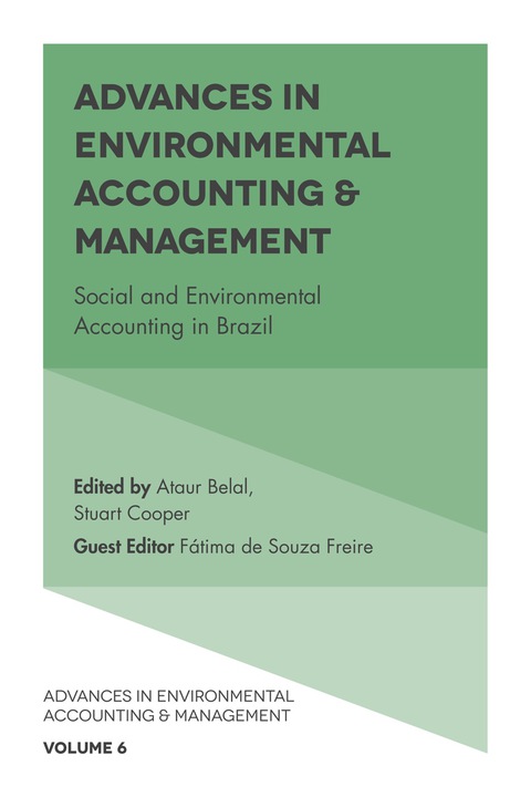 Cover image for book Advances in Environmental Accounting & Management