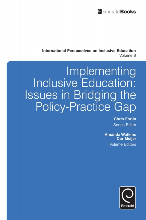Cover image for book Implementing Inclusive Education