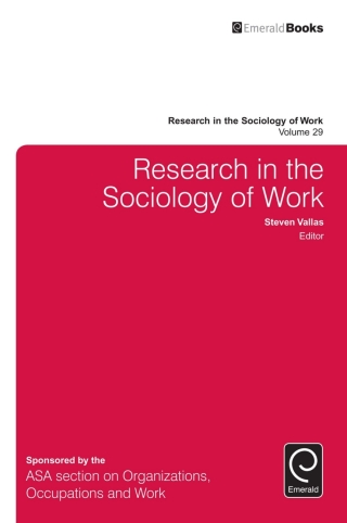 Research in the Sociology of Work