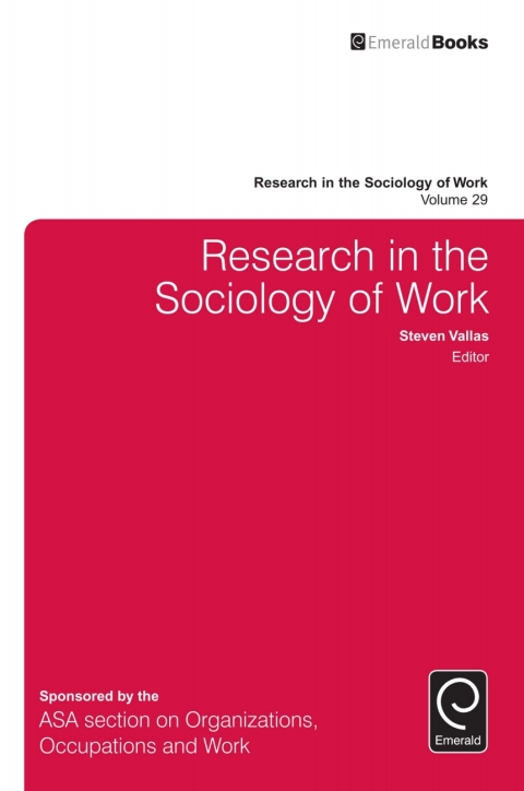 Cover image for book Research in the Sociology of Work