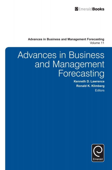 Cover image for book Advances in Business and Management Forecasting