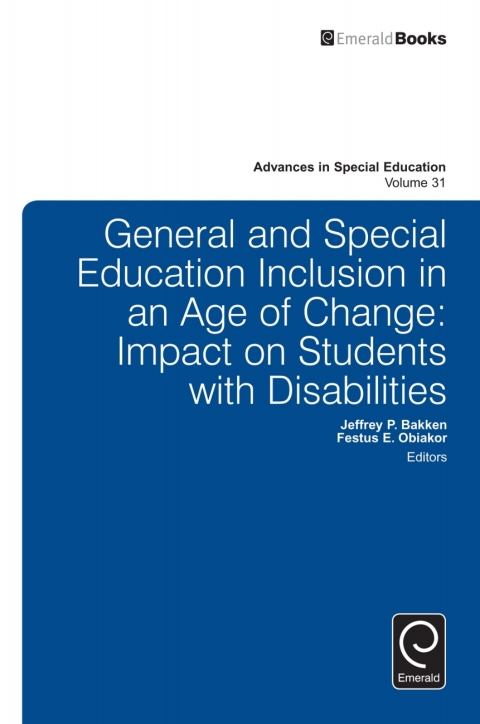 Cover image for book General and Special Education Inclusion in an Age of Change