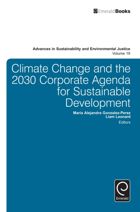 Cover image for book Climate Change and the 2030 Corporate Agenda for Sustainable Development