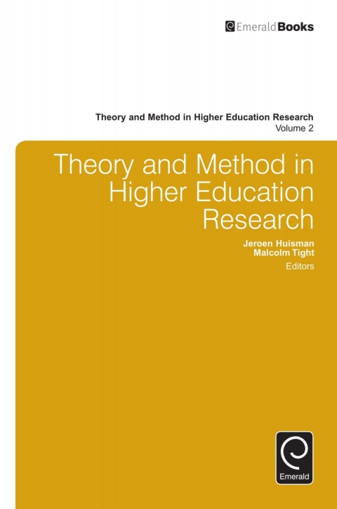 Cover image for book Theory and Method in Higher Education Research