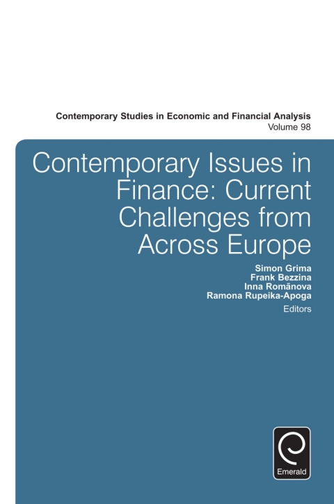 Cover image for book Contemporary Issues in Finance