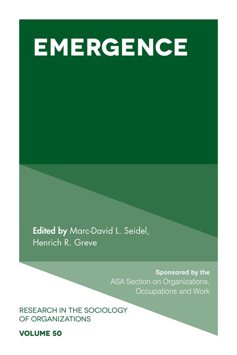 Cover image for book Emergence