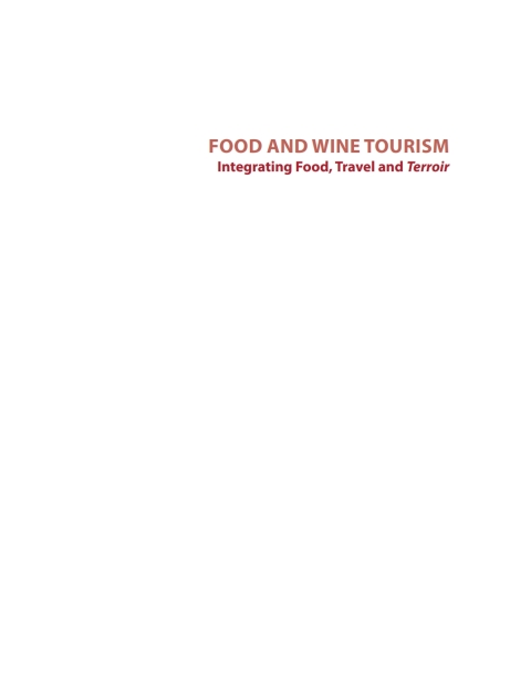Cover image for book Food and Wine Tourism