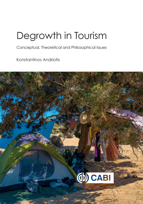 Cover image for book Degrowth in Tourism