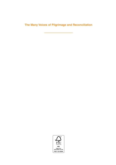Cover image for book Many Voices of Pilgrimage and Reconciliation, The