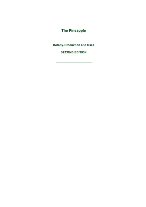 Cover image for book The Pineapple