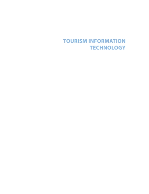 Cover image for book Tourism Information Technology
