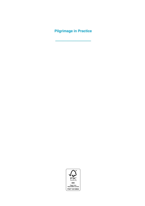 Cover image for book Pilgrimage in Practice