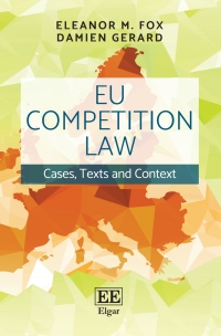 Titelbild: EU Competition Law 1st edition 9781786430830