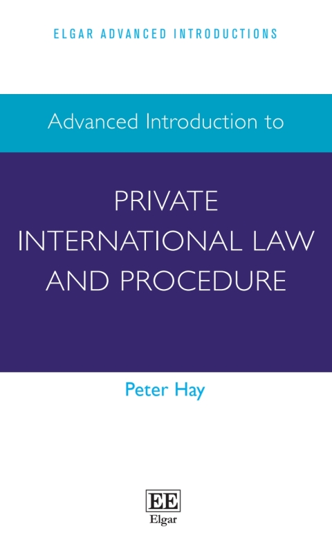 Cover image for book Advanced Introduction to Private International Law and Procedure
