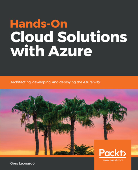 Cover image for book Hands-On Cloud Solutions with Azure