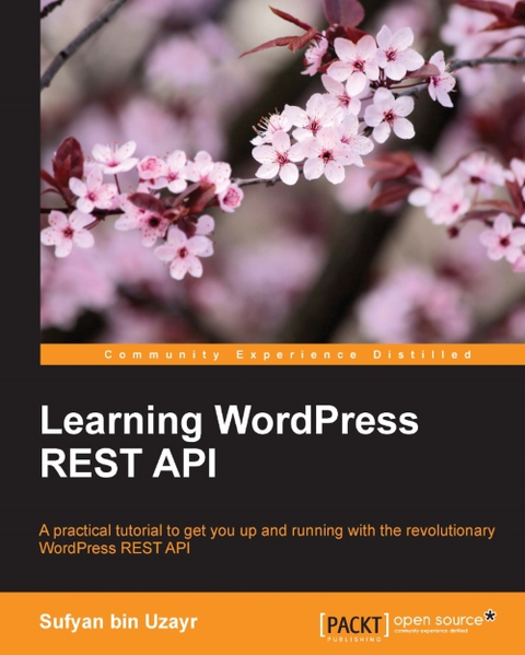 Cover image for book Learning WordPress REST API