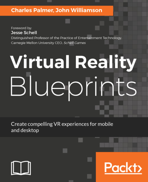 Cover image for book Virtual Reality Blueprints
