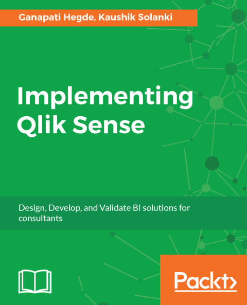 Cover image for book Implementing Qlik Sense