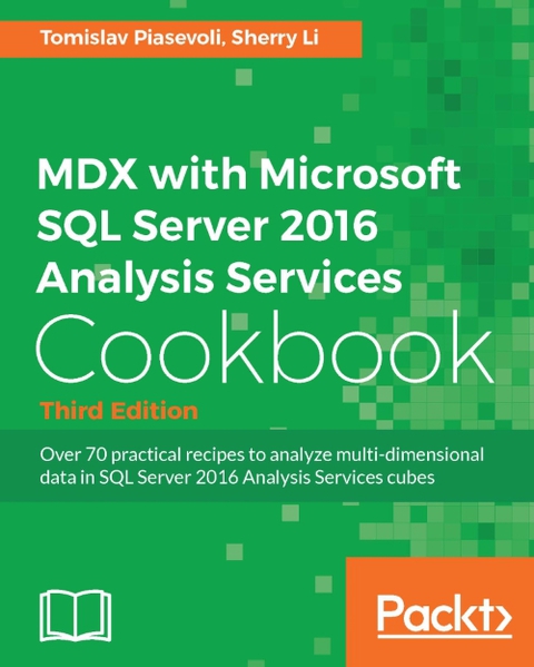 Cover image for book MDX with Microsoft SQL Server 2016 Analysis Services Cookbook - Third Edition