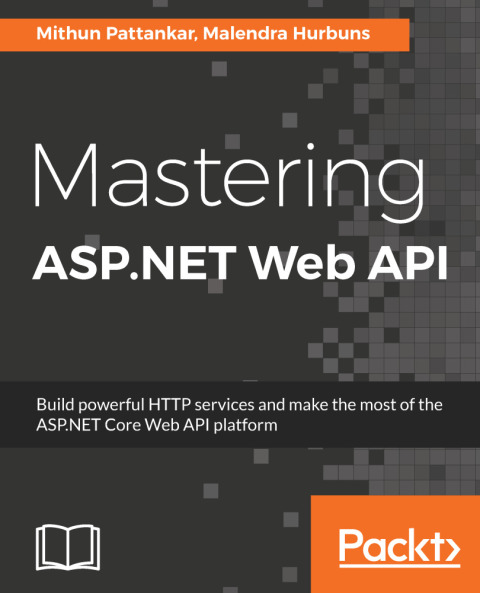 Cover image for book Mastering ASP.NET Web API