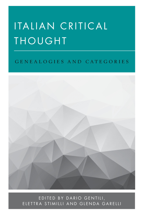 Cover image for book Italian Critical Thought