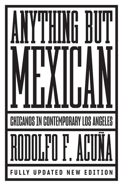 Cover image for book Anything But Mexican