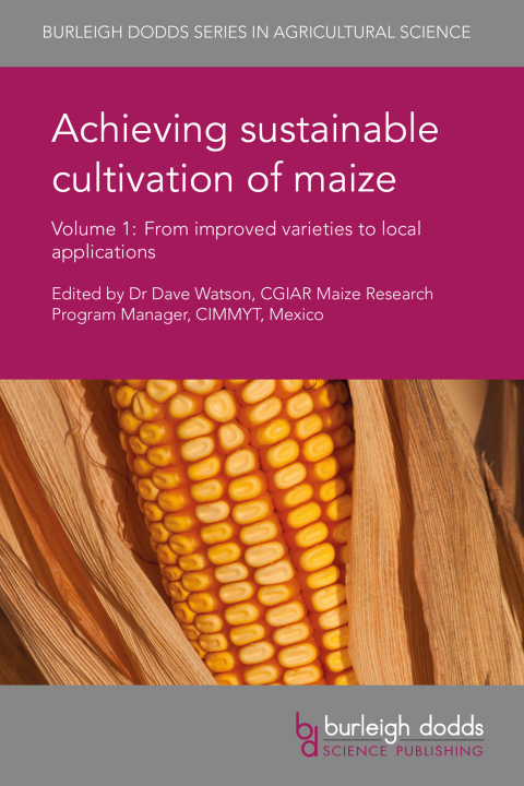 Cover image for book Achieving sustainable cultivation of maize Volume 1