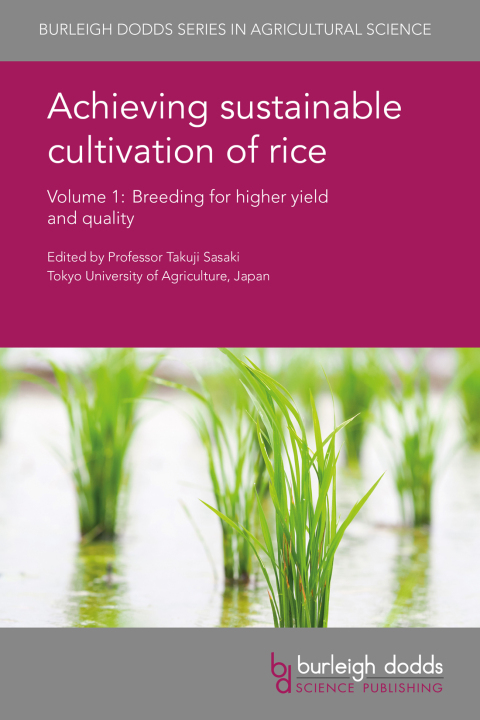 Cover image for book Achieving sustainable cultivation of rice Volume 1