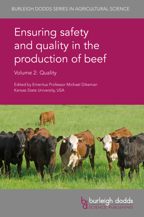Cover image for book Ensuring safety and quality in the production of beef Volume 2