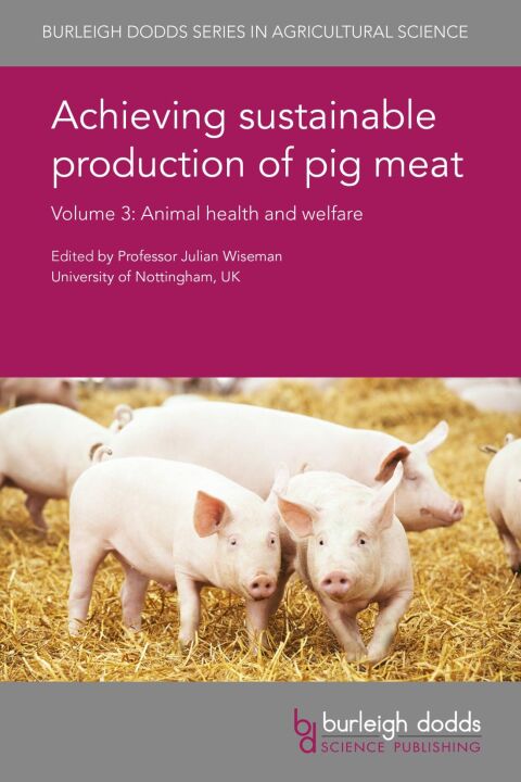 Cover image for book Achieving sustainable production of pig meat Volume 3
