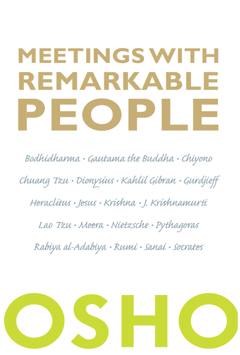 Cover image for book Meetings with Remarkable People