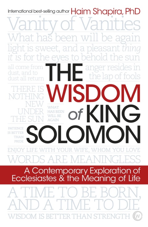 Cover image for book The Wisdom of King Solomon