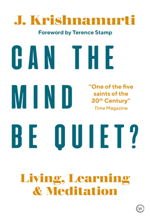 Cover image for book Can The Mind Be Quiet?