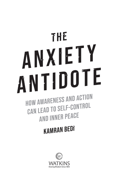 Cover image for book The Anxiety Antidote