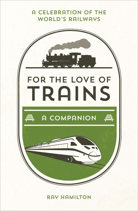 Cover image for book For the Love of Trains