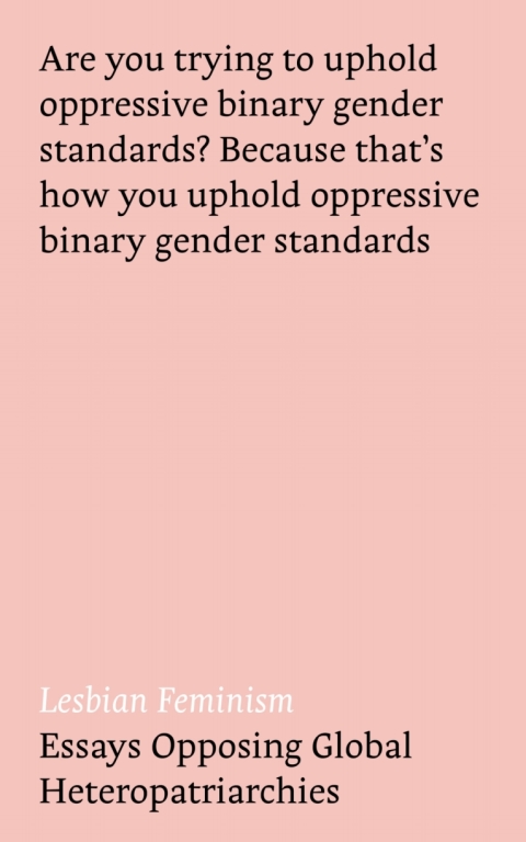 Cover image for book Lesbian Feminism