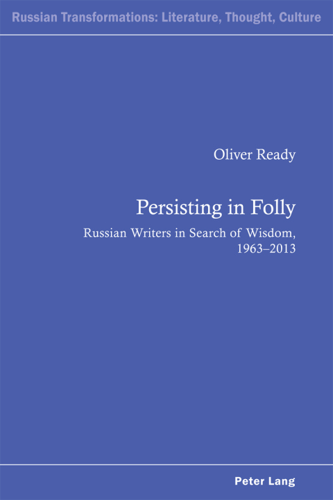 Cover image for book Persisting in Folly