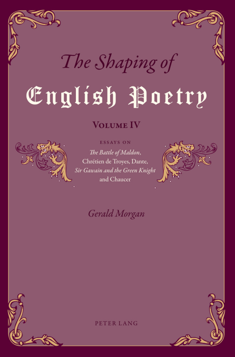 Cover image for book The Shaping of English Poetry – Volume IV