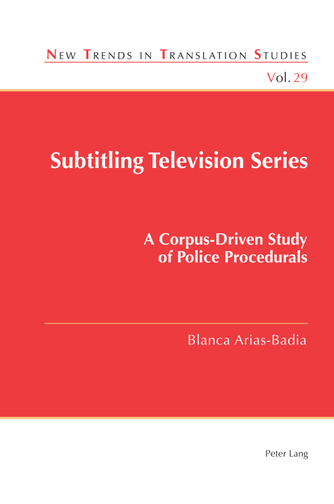Cover image for book Subtitling Television Series