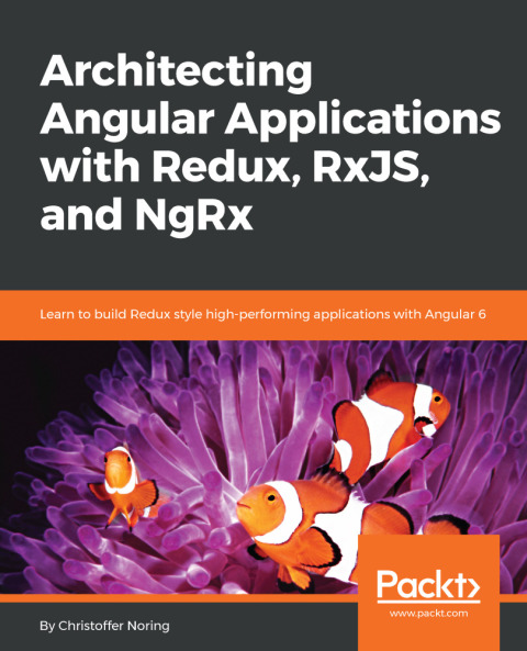 Cover image for book Architecting Angular Applications with Redux, RxJS, and NgRx