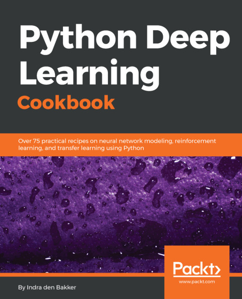 Cover image for book Python Deep Learning Cookbook