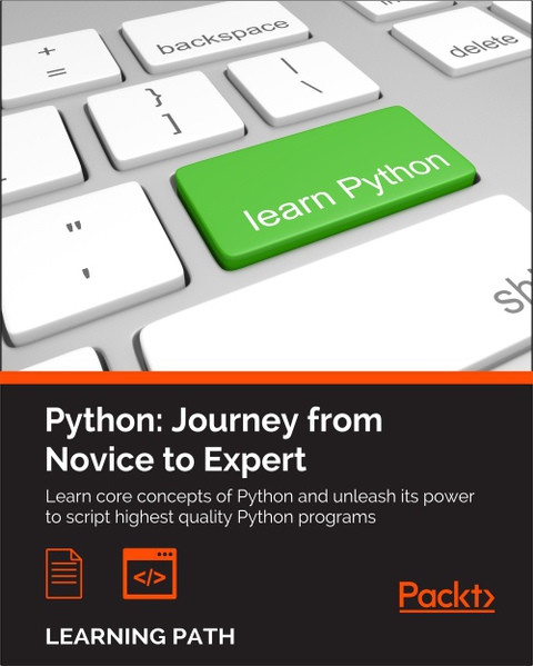 Cover image for book Python: Journey from Novice to Expert