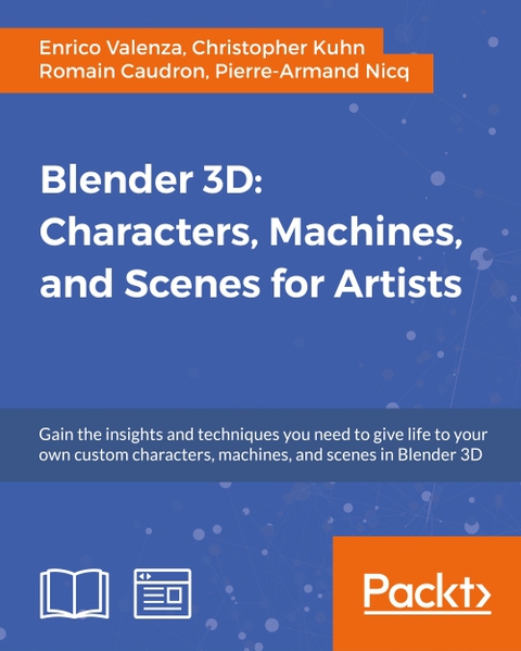 Cover image for book Blender 3D: Characters, Machines, and Scenes for Artists