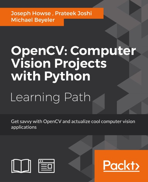 Cover image for book OpenCV: Computer Vision Projects with Python